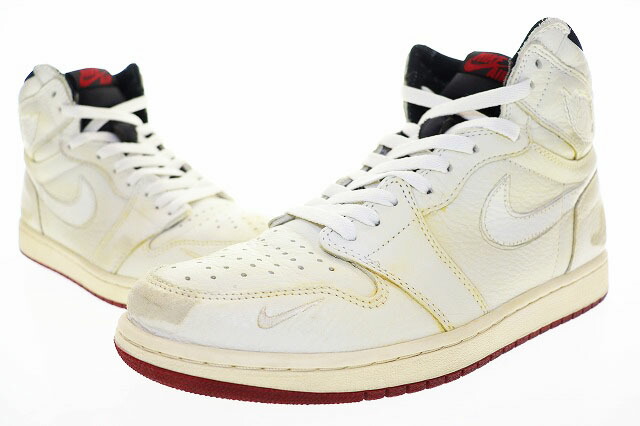 【中古】ナイキ NIKE AIR JORDAN 1 HIGH OG NRG NIGEL SYLVESTER 2018 29珊 SAIL BV1803-106 AJ1 エア湖 ジョーダン I ご機嫌 ナイジェル シルベスター 共同研究 セイル 【ブランド名古着ベクター】▲■260519 メンズ 【ベクター 古着】 260519