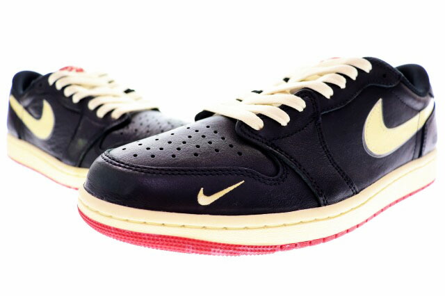【中古】ナイキ NIKE AIR JORDAN 1 RETRO LOW OG NITRO NIGEL SYLVESTER 2025 28.5珊 IB8958-001 AJ1 エア湖 ジョーダン I レトロ 置き目 ニトロ ナイジェルシルベスター 共同研究 【ブランド名古着ベクター】▲■260508 メンズ 【ベクター 古着】 260508