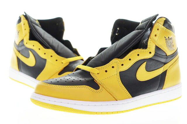 【中古】ナイキ NIKE AIR JORDAN 1 HIGH OG POLLEN 28.5cm AJ1 エア ジョーダン ハイ パラン スニーカー ブラック イエロー 黒 黄 【ブランド古着ベクトル】▲■260510 メンズ 【ベクトル 古着】 260510｜ベクトル プリマベーラ店 13,838円
