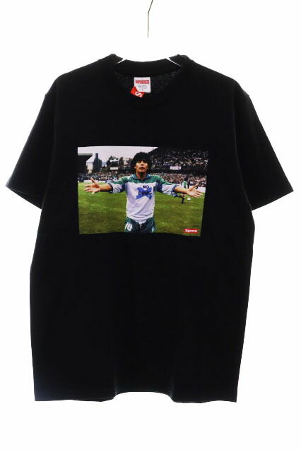 【中古】シュプリーム SUPREME 24SS MARADONA TEE BLACK S マラドーナ ティーシャツ 半袖 黒いこと 黒 映し絵T 【ブランド名古着ベクター】☆AA★260604 メンズ 【ベクター 古着】 260604
