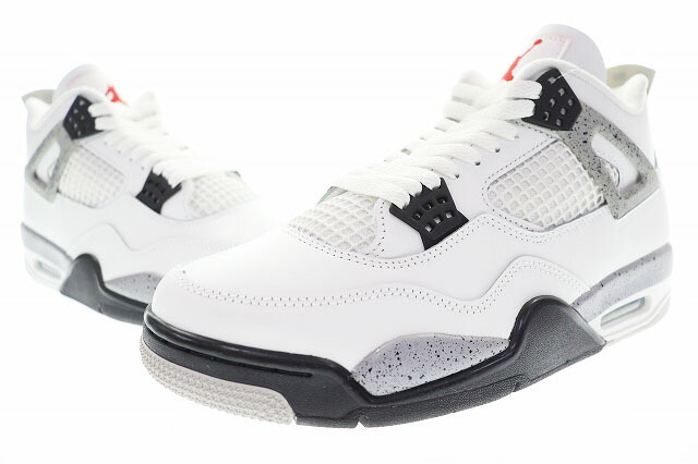 【中古】ナイキ NIKE AIR JORDAN 4 RETRO WHITE CEMENT 2025 28珊 FV5029-100 AJ4 エア湖 ジョーダン IV レトロ 白いこと セメント質 白 【ブランド名古着ベクター】▲■260518 メンズ 【ベクター 古着】 260518