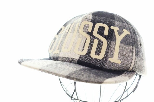 【中古】ステューシー STUSSY 00s 緩衝装置置き目 照合のしるし フロッキー 刷り上げる 5ダイアログボックス 旗がしら 鳥打ち帽 【ブランド名古着ベクター】☆AA★▲260606 メンズ 【ベクター 古着】 260606