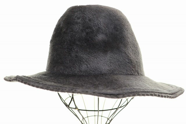 【中古】キジマタカユキ KIJIMATAKAYUKI × UNDERCOVER 15AW Rabbit Fur Hat GREY SIZE3 UCP4H03 アンダー押しかぶせる ラビットファー かぶり笠 かぶり笠 薄墨色 【ブランド名古着ベクター】●▲260531 メンズ 【ベクター 古着】 260531