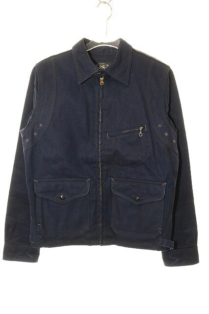 【中古】ダブルアールエル RRL デニム カバーオール XSサイズ 7259974RRFAW デニムジャケット インディゴ 【ブランド古着ベクトル】●260523 メンズ 【ベクトル 古着】 260523|ベクトル プリマベーラ店