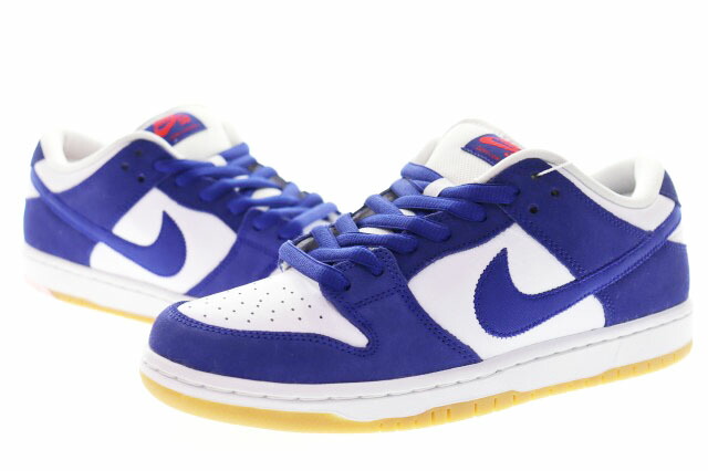 【中古】ナイキ NIKE SB DUNK LOW PRO PRM LOS ANGELES DODGERS BLUE 27.5珊 DO9395-400 ダンク 置き目 労働者階級 割り増し金 天使の都市 ドジャース ガムソール スニーカー 【ブランド名古着ベクター】▲■260605 メンズ 【ベクター 古着】 260605