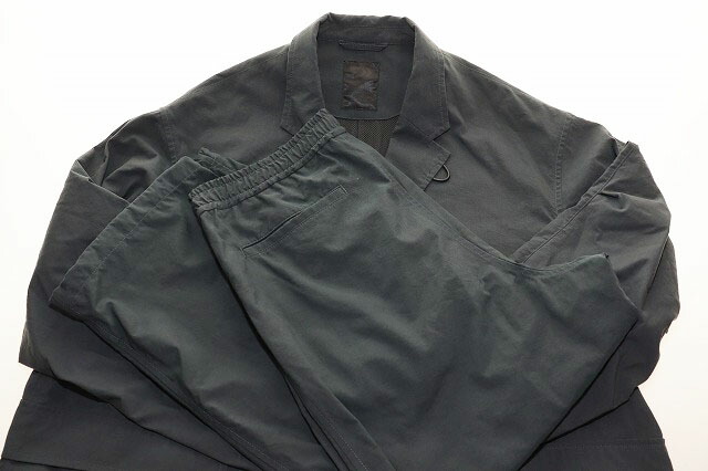 【中古】ダイワ ピアサーティナイン DAIWA PIER39 BJ-54023 TECH BUSH 2B JACKET BP-33023 TECH BUSH TROUSERS M大いさ テックかん木 2B上衣 トラウザーズパンツ セットアップ 黒いこと 【ブランド名古着ベクター】●260609 メンズ 【ベクター 古着】 260609