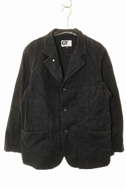 【中古】エンジニアードガーメンツ Engineered Garments コットン カバーオール Mサイズ USA製 ジャケット ブラック 【ブランド古着ベクトル】●260630 メンズ 【ベクトル 古着】 260630|ベクトル プリマベーラ店