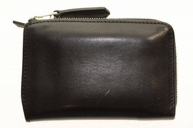 【中古】レッドムーン RED MOON L字ジップ レザー ミドル ウォレット 財布 ブラック 【ブランド古着ベクトル】●▲260705 メンズ 【ベクトル 古着】 260705|ベクトル プリマベーラ店