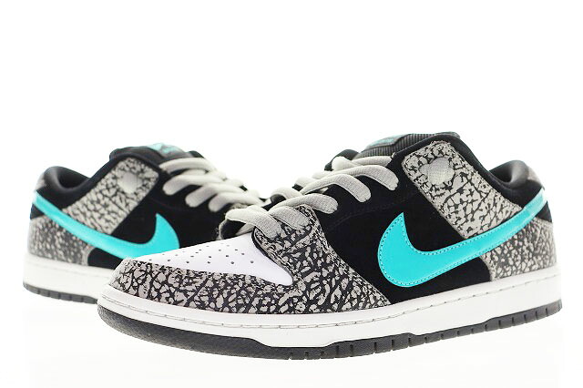 【中古】ナイキ NIKE SB DUNK LOW ELEPHANT SAFARI 27.5cm ダンク ロー エレファント サファリ スニーカー 総柄 グレー 【ブランド古着ベクトル】▲■260716 メンズ 【ベクトル 古着】 260716｜ベクトル プリマベーラ店