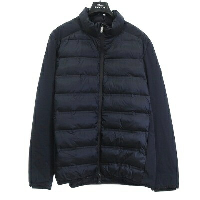 【中古】未使用品 ブラックサンド BLACK SAND タグ付き 中綿ジャケット ブルゾン 紺 ネイビー 3XL ■GH メンズ 【ベクトル 古着】 251004