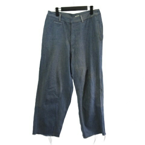 【中古】シーオール SEEALL SAU31 DE602 RECONSTRUTED SUPER BUGGY SLACKS DENIM 再構築 デニムパンツ ジーンズ ブルー 2 レディース 【ベクトル 古着】 251130