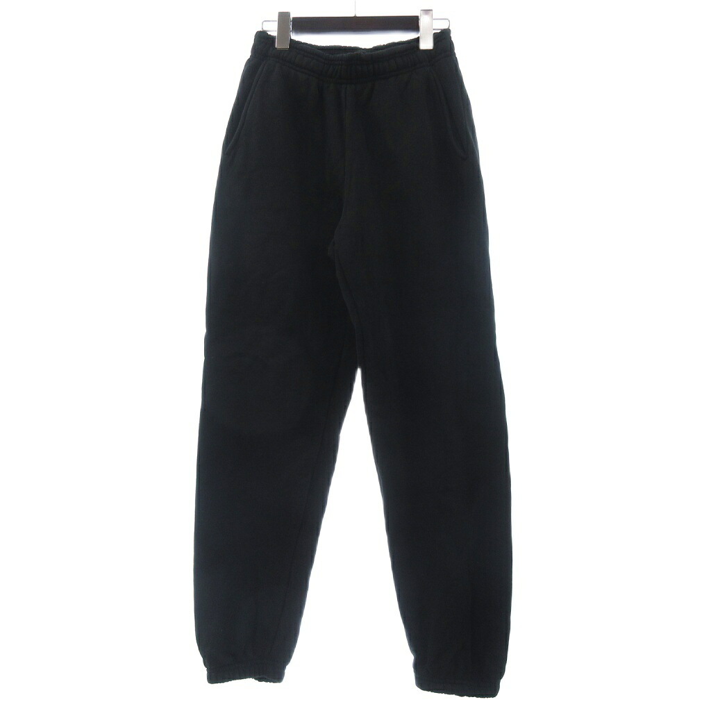 【中古】エンタイアスタジオ entire studio ヘビースウェットパンツ HEAVY SWEATPANT イージー 裏ボア ES2111 XS 黒 ブラック メンズ 【ベクトル 古着】 251217｜ブランド古着ベクトルプレミアム店