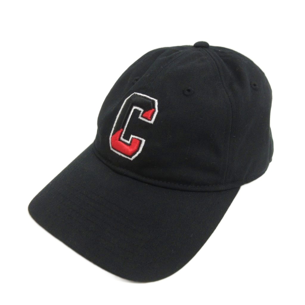 【中古】チャレンジャー CHALLENGER キャップ 帽子 C COLLEGE CAP 黒 ブラック メンズ 【ベクトル 古着】 260128