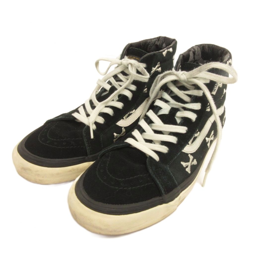 【中古】バンズ VANS ダブルタップス WTAPS Vault Sk8-Hi スニーカー シューズ ハイカット 721278 27cm 黒 ブラック メンズ 【ベクトル 古着】 260327