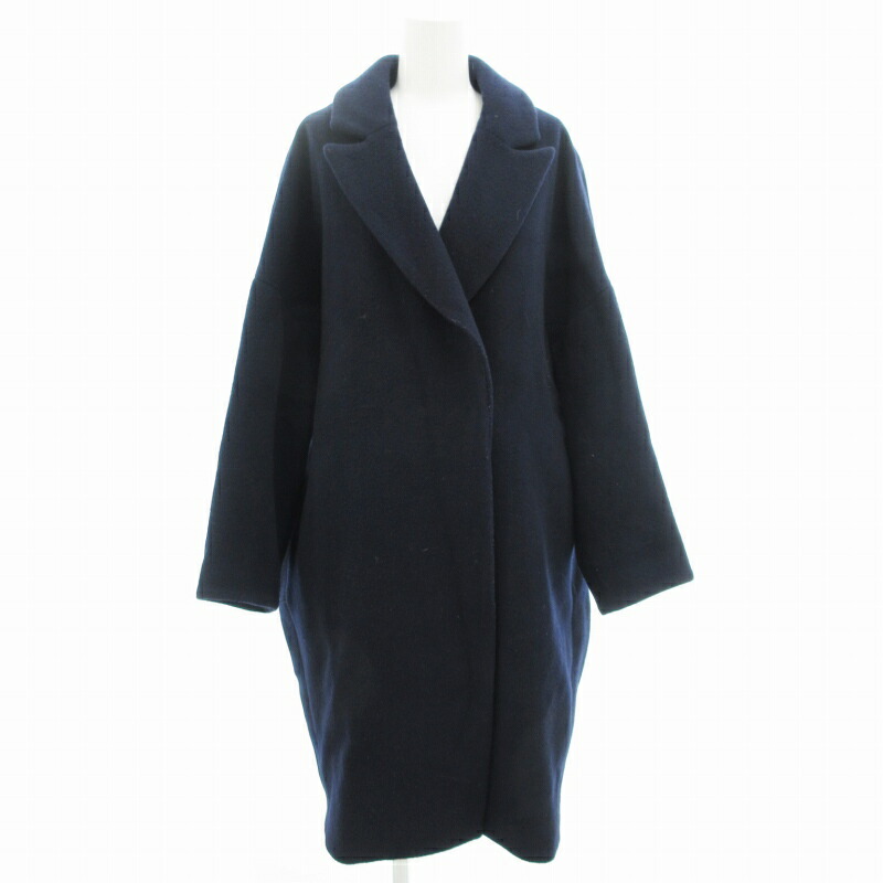 ENFOLDエンフォルド　 ウール　チェスター　ロングコート　 36 美品 36サイズ】エンフォルド(ENFOLD) ロングコート チェスターコート