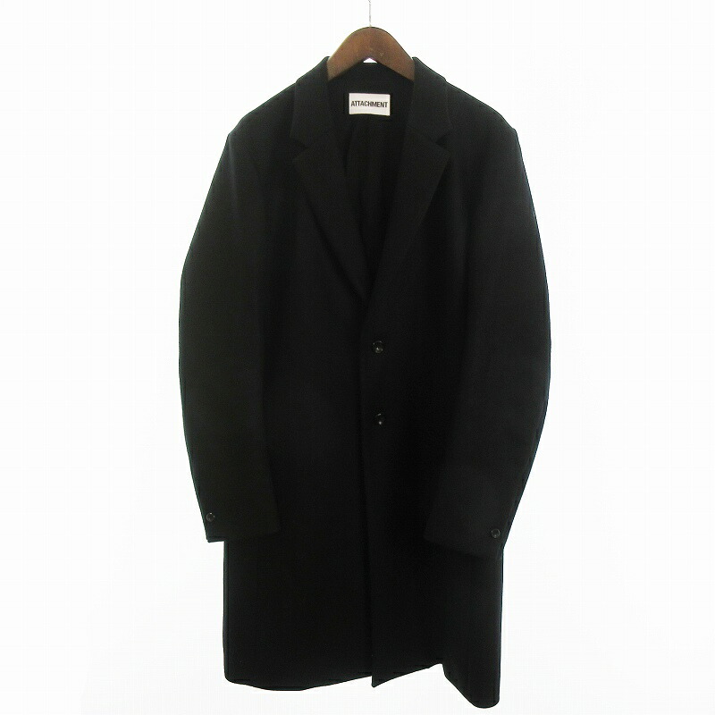 【美品】ウールカシミヤ　ロングコート　アタッチメント 楽天市場】ATTACHMENT アタッチメント 【19AW☆】AC93-224 ウール
