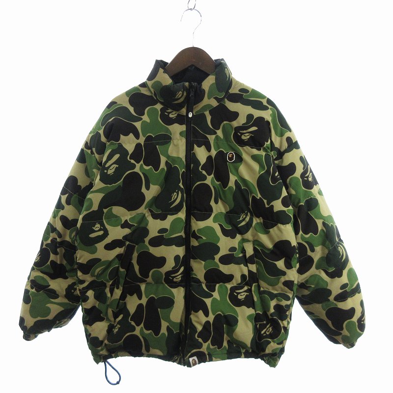 極美品 アベイシングエイプ ファーストカモ ダッフルコート 迷彩 カモフラ M A BATHING APE - A BATHING APE カモフラ ダッフルコート エイプ