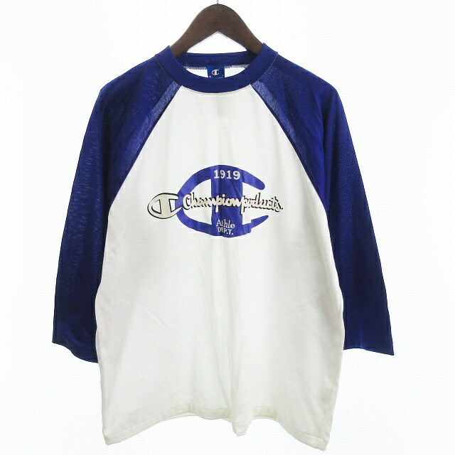 70s 80s チャンピオン バータグ 後期 デビル ラグラン 七分袖 Tシャツ 70s 80s チャンピオン バータグ 後期 デビル ラグラン 七分袖 T