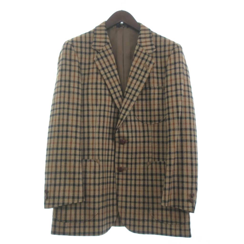 楽天市場】DAKS ダックス ジャケット 90s スウェード ガンパッチ