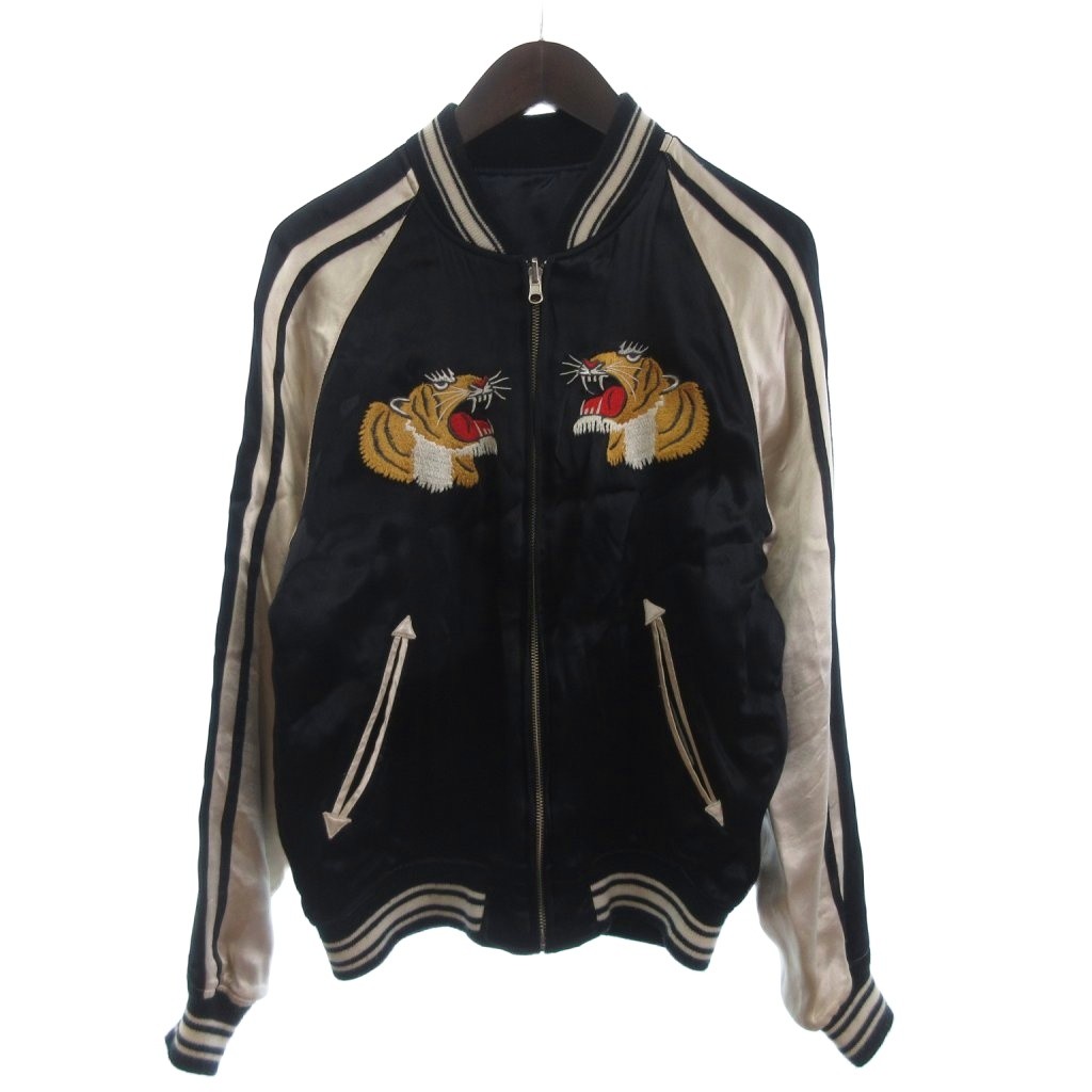 楽天市場】【Onitsuka Tiger】 オニツカタイガー 虎 スカジャン ベロア