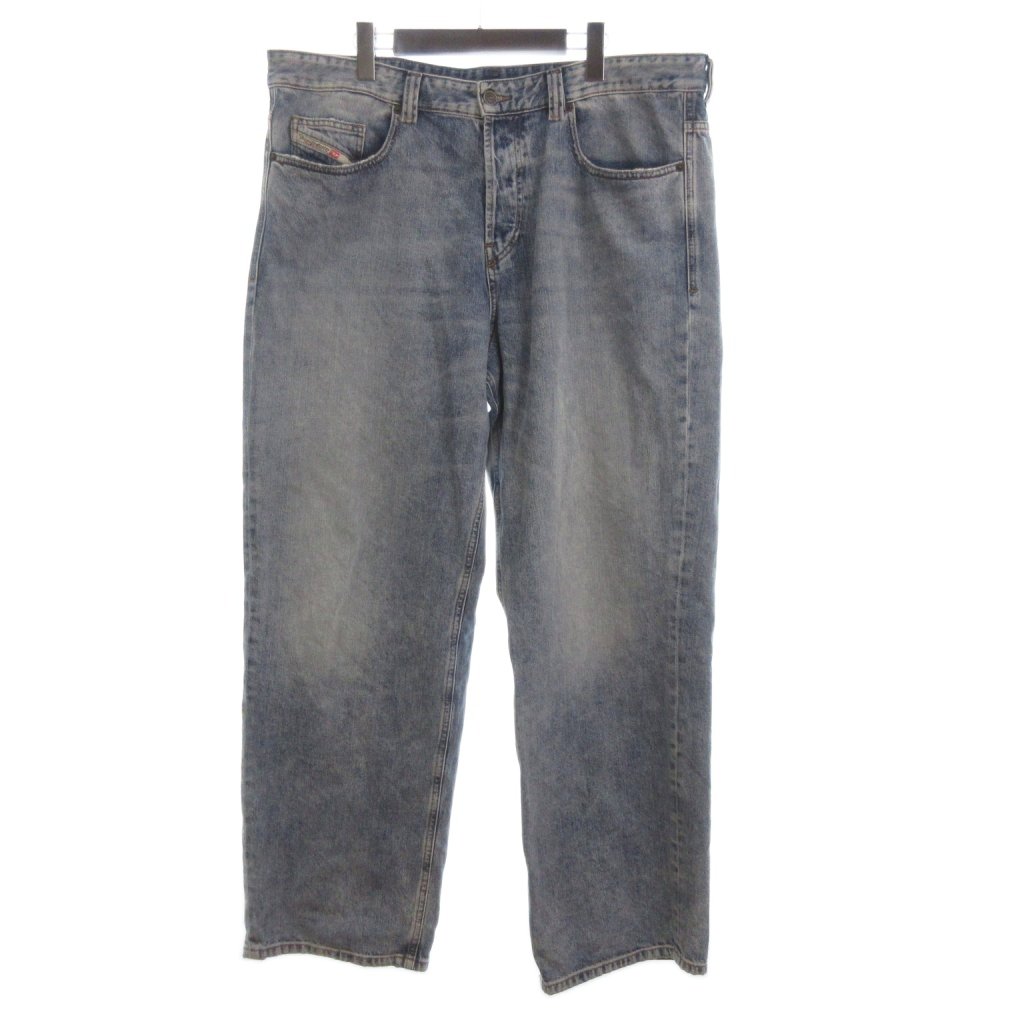 【中古】ディーゼル DIESEL 2001 5 POCKET ジーンズ デニム 濫りがわしい引っ切り無い 名取り草飛球 インディゴ 青 青色 メンズ 【ベクター 古着】 260324
