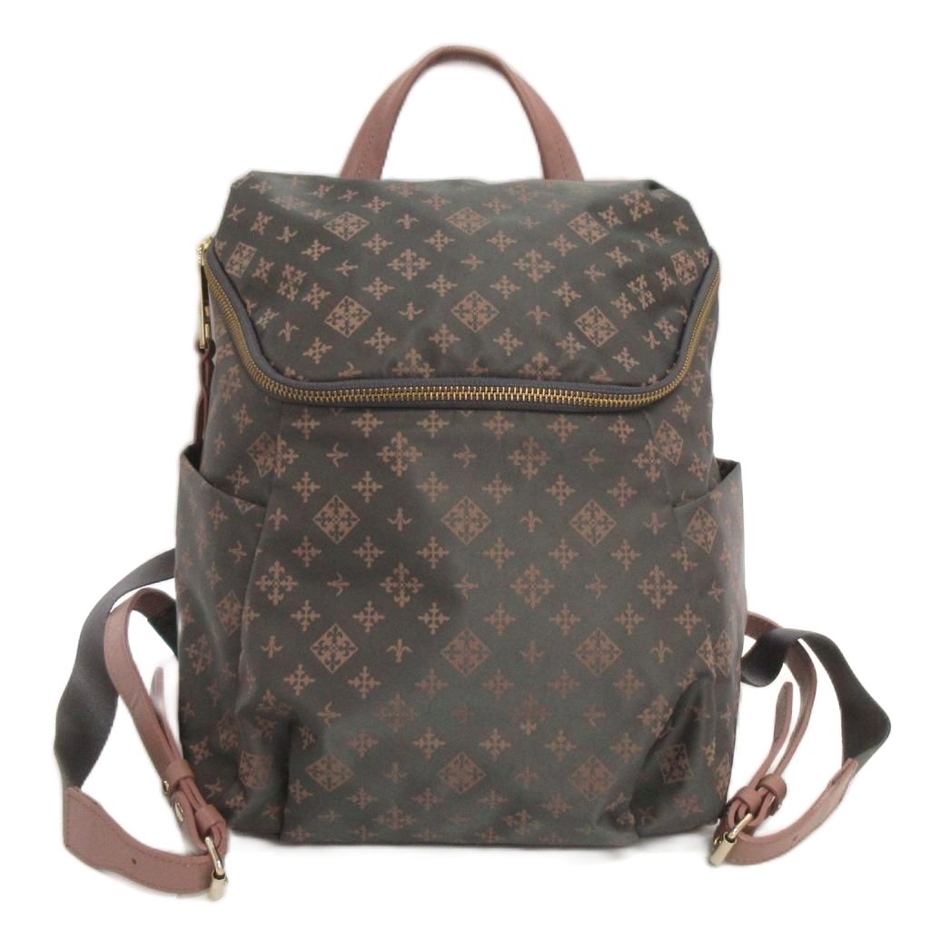 【中古】ラシット RUSSET 美品 背嚢 デイパック 総柄 薄墨色 ■GY99 レディース 【ベクター 古着】 260610