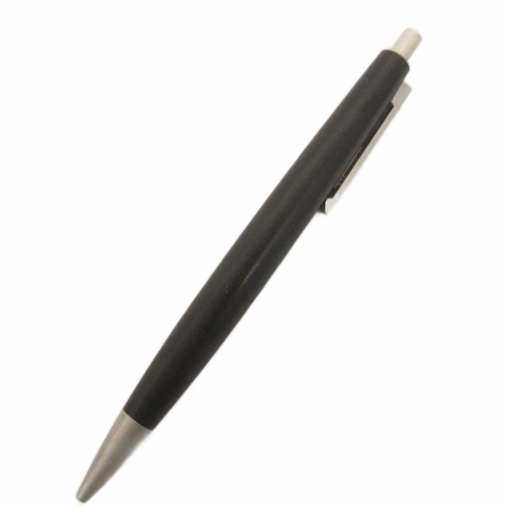 【中古】美品 カラムシ LAMY 2000 ボールペン 殴りつける式 黒 黒いこと 筆記用具 余分の物 【ベクター 古着】 260515