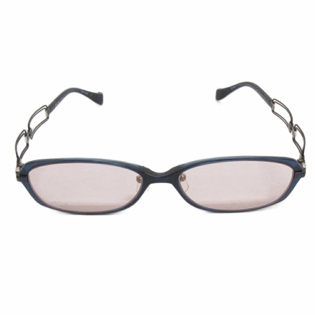 【中古】シャルマン CHARMANT めがね 度入り口・入口 伝達ルート美術 XL1062 青 青み 51□16 135■GY99 レディース 【ベクター 古着】 260522