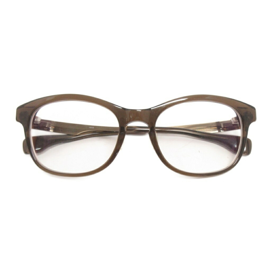 【中古】フォーナインズ 999.9 メガネ 眼鏡 度入り NPM-102 茶 ブラウン 53□19 138 アイウェア メンズ 【ベクトル 古着】 260614|ブランド古着ベクトルプレミアム店