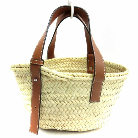 ロエベ LOEWE バスケット バッグ スモール アナグラム かごバッグ ロゴ
