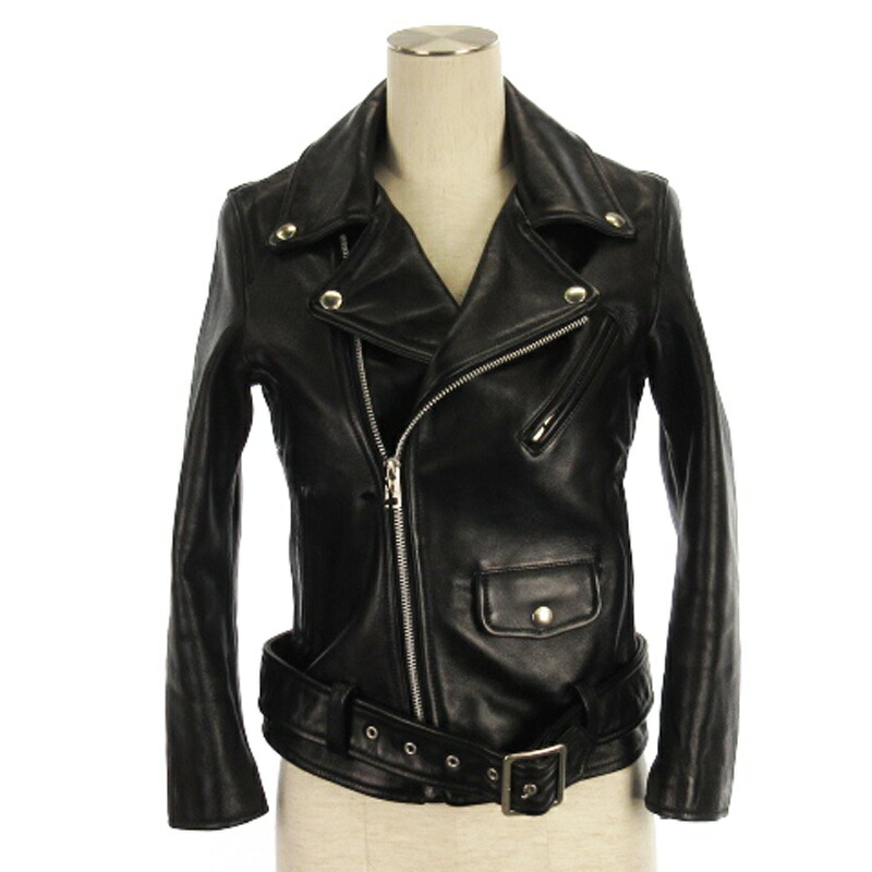 美品　ビューティフルピープル　ダブルライダース　ブラック　ラムレザー beautiful people/ビューティフルピープル】より別注ラムレザー