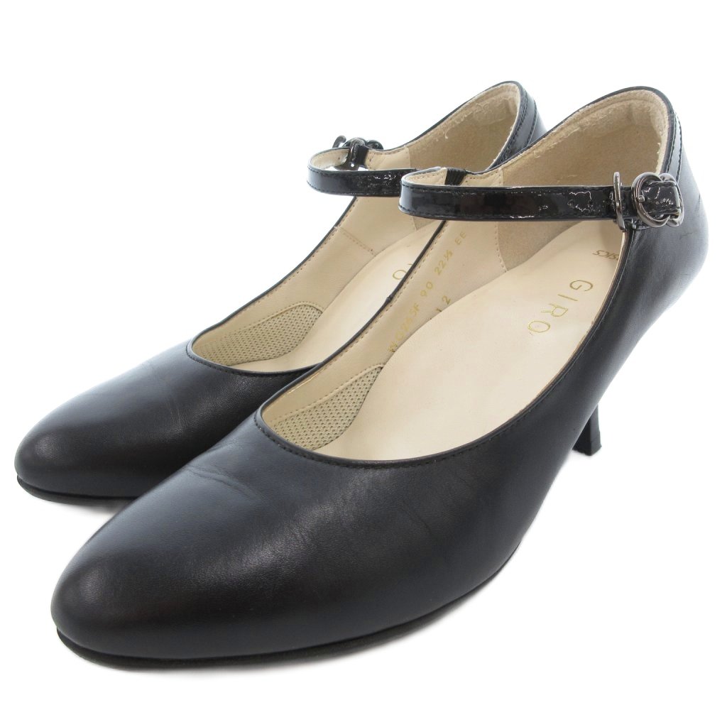 楽天市場】アシックス パンプス GIRO レッド スエード ヒール 23.5