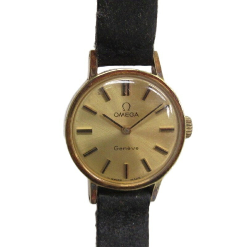 【中古】オメガ OMEGA Geneve ジュネーブ 手動巻き 腕時計 レディース 【ベクトル 古着】 260215