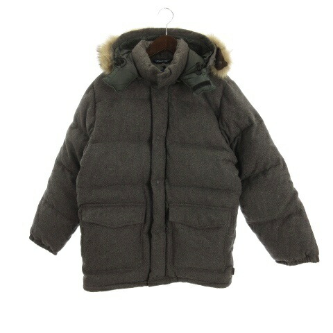 【中古】モンク軌跡 MONCLER 青曳き船 羊毛 落ちこむ上衣 毛革 キッズ  14ans 薄墨色 ■GY12 キッズ 【ベクター 古着】 260218