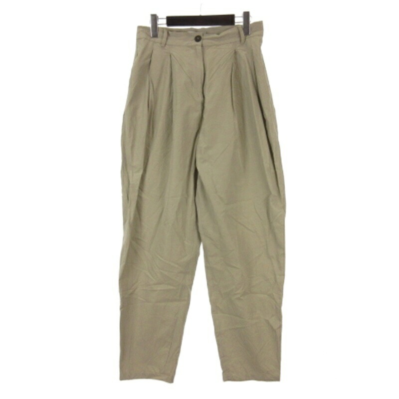 【中古】スタジオニコルソン STUDIO NICHOLSON タック ズボン下 ベージュ 1 メンズ 【ベクター 古着】 260322 ズボン・パンツ-メンズファッション