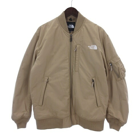 【中古】ザノースフェイス THE NORTH FACE INSULATION BOMBER JACKET ボンバージャケット M KT ベージュ NY82132 メンズ 【ベクター 古着】 260325