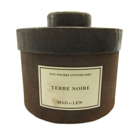 【中古】MAD et LEN マドエレン POT POURRI  terre noire ルームフレグランス 黒いこと 芳ばしさ剤 余分の物 【ベクター 古着】 260605