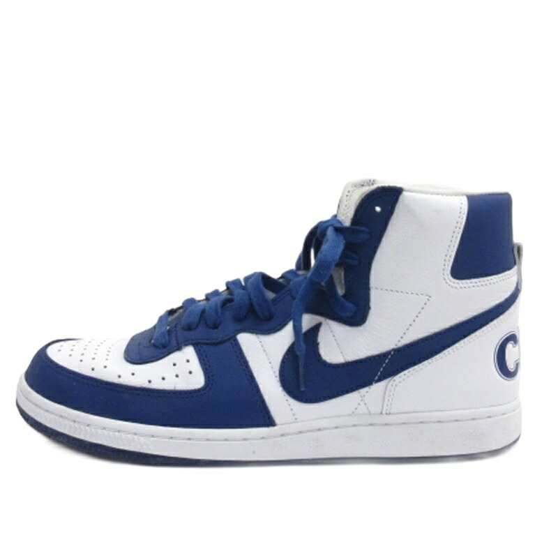 【中古】ナイキ NIKE COMME des GARCONS HOMME PLUS TERMINATOR HIGH SP スニーカー FD4159-100 28.5糎 メンズ 【ベクター 古着】 260420