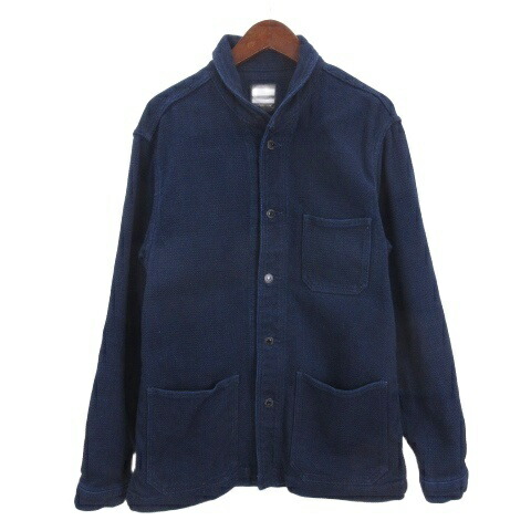 【中古】桃太郎デニム MOMOTARO JEANS ドビー 取りまかなう櫂 上衣 42 インディゴ メンズ 【ベクター 古着】 260418