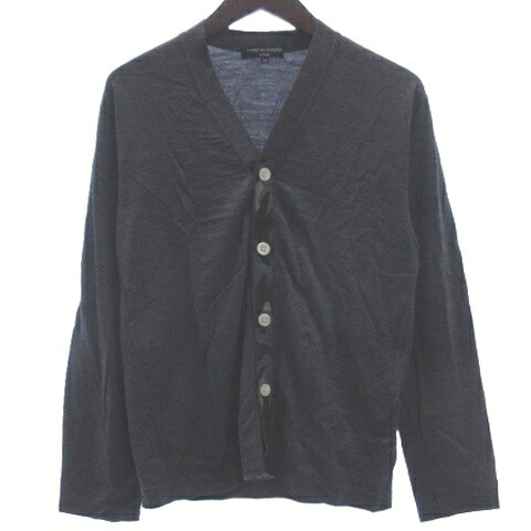 【中古】コムデギャルソンオム COMME des GARCONS HOMME ニット カーディガン カモフラ AD2011 グレー XS メンズ 【ベクトル 古着】 260611｜ブランド古着ベクトルプレミアム店
