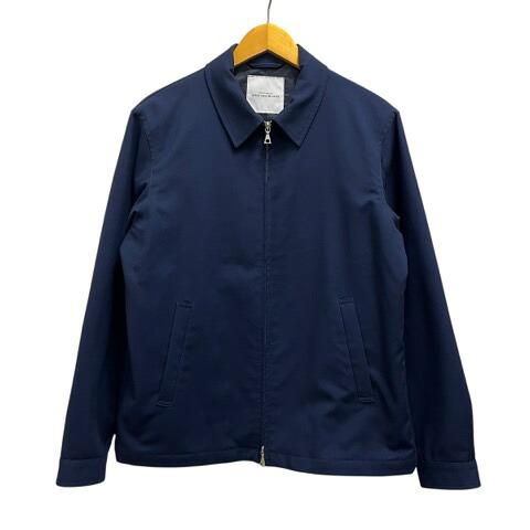 【中古】グリーンレーベルリラクシング ユナイテッドアローズ green label relaxing SC ポリレーヨンSTRCスウィングトップ ブルゾン 長袖 無地 3225-199-2556 M 紺 ネイビー メンズ 【ベクトル 古着】 251225