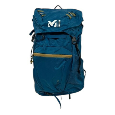 【中古】ミレー MILLET バックパック リュック ナイロン ロゴ アウトドア N0013126H 青 ブルー メンズ 【ベクトル 古着】 251226