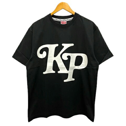 【中古】未当て嵌める品 ケンゾー KENZO 24ss VERDY OVERSIZED プルオーバー 労働者の一団素っ首 綿織物 刷り上げる 半袖 S 黒 黒いこと メンズ 【ベクター 古着】 260331