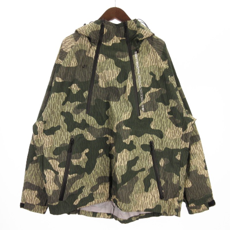 楽天市場】TIGHTBOOTH 23aw RAIN CAMO 3-LAYER MOUNTAIN PARKA Lサイズ