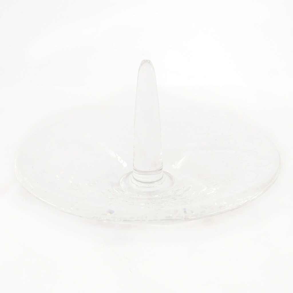 楽天市場】【オールド・バカラ】 クランベリーグラスのリングホルダー