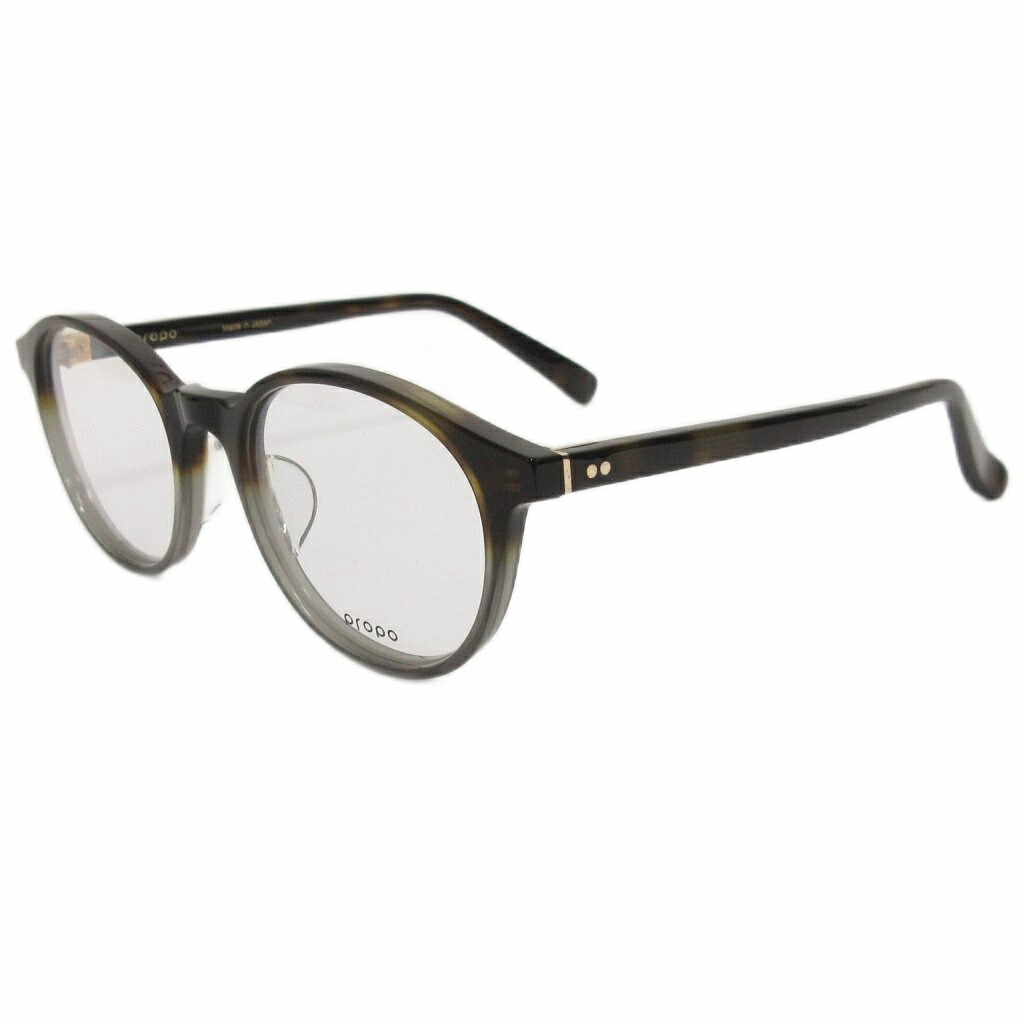 【中古】労働者階級ポ propo GLORIA 497 眼鏡 メガネ ひな形 うす暗い赤銅色系 48□20-143 メンズ レディース 【ベクター 古着】 251205