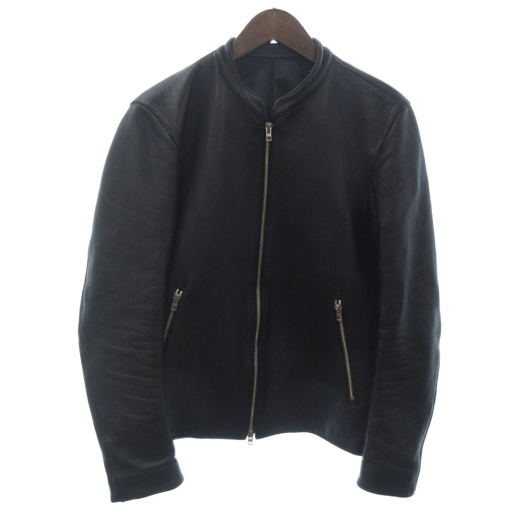 定価10万100円 LITHIUM HOMME カウレザー ライダースジャケット 定価10万100円 LITHIUM HOMME カウレザー ライダースジャケット 10万円
