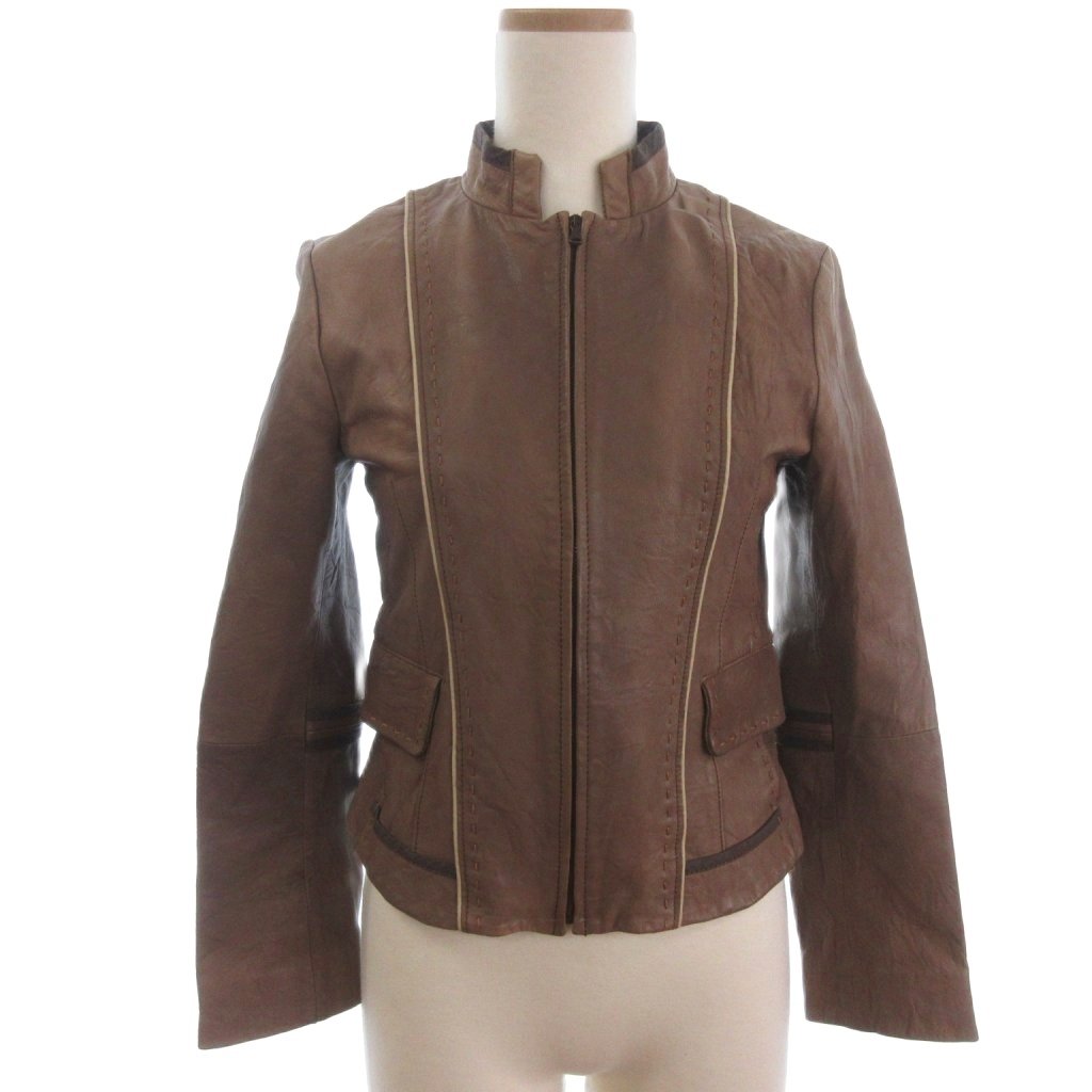 楽天市場】古着 MAX&CO マックスアンドコー レザージャケット 42