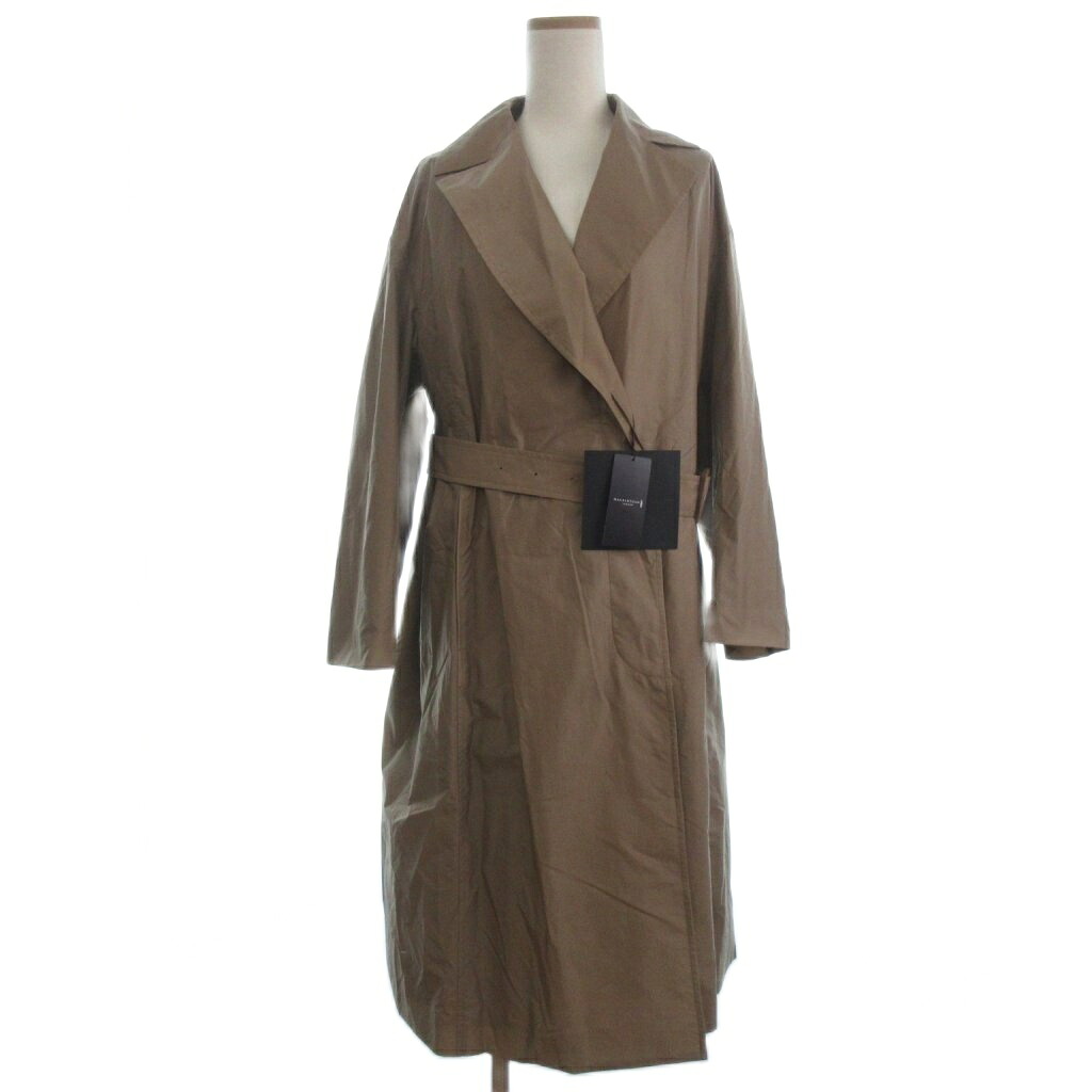 【中古】未使用品 マッキントッシュ ロンドン MACKINTOSH LONDON RESFON レスフォン ミニリップ ナイロンコート G5A06614 ベージュ 38 レディース 【ベクトル 古着】 260310