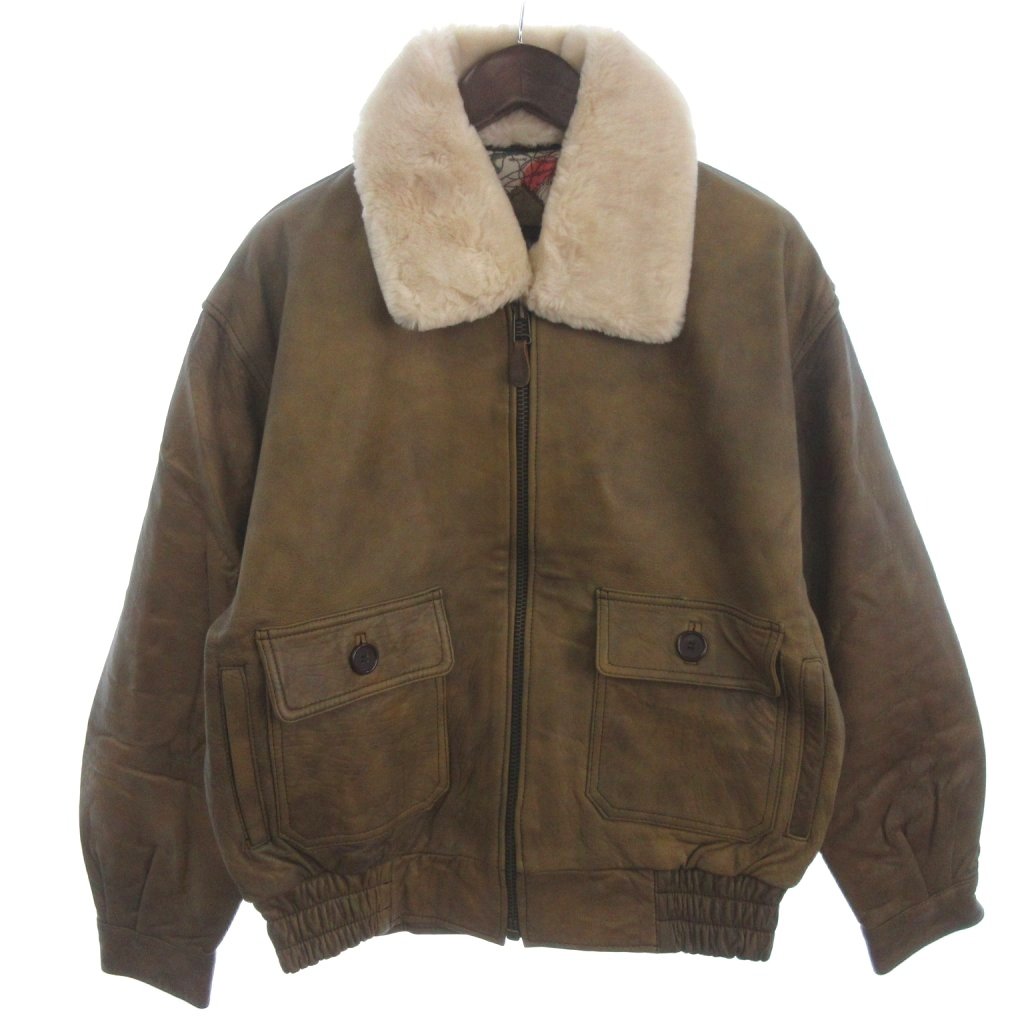 【中古】ザリアルマッコイズ THE REAL McCOY\u0027S ヴィンテージ TYPE G-1 30-1415 飛翔上衣 カーキ系 M メンズ 【ベクター 古着】 260314